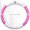Autoaby Fashion Women PU Leather Car Steering Wheel Covers Diamond Auto Steering-Covers Cases for Lady Girls Car Accessories