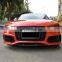 A7 or S7 4G Car front bumper facelift Audi RS7  Car bumper with grill for Audi A7 S7 Car bodykit  2015 2016 2017 2018