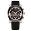 OCHSTIN GQ6111 New Luxury Chronograph Casual Quartz Men Watch Military Sport Genuine Leather Wristwatch Relogio Masculino