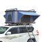 Aluminum Shell Roof Top Tent Camper Car 4X4 Roof Top Tent With Luggage Rack