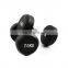 Factory Directly Sale Home Fitness 2.5-50kg Dumbbell Set Rubber Gym Equipments Round Rubber Dumbbell