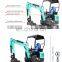 HENGWANG HW-17 top supplier 1.7 ton mini earth moving hot sell excavator with CE