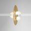 Nordic modern minimalist metal line glass ball chandelier champagne gold pendant light for living room dining room pendant lamp