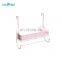 Pink Sakura Punching Style Bathroom Accessories 6 Pieces Toilet Brush Holder Trash Can Hanging Basket Hooks Corner Racks