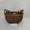 Customized Size Natural Willow Basket with Clear Foil Inside