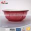 Kitchen accessories Plastic Mesh Colanders with tray