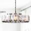 Modern Classic K9 Crystal Square Pendants Chandelier Lighting fixture For Living Room Dining Room Kitchen Island Foyer Lobby
