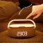 Multifunctional Wireless Charger With BT Speaker Rechargeable Fast Wireless Charge Station Night Light Alarm Clock Speaker