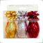 Printed PET Material Ribbon PVC Gloss Metallic Gift Star Bow And Curly Ribbon Egg