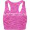 New arrivial padded sexy seamless yoga sport bra