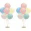 Balloon Stand Kits, Reusable Clear Balloon Stand Holder for Table Floor, Suitable for Birthday Wedding Party Decorations