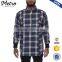 Wholesale Plaid FlannelMens Quarter Zip Pullover Shirts