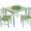 Excellent wooden child's table and chairs