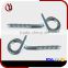 FTTH galvanized screw eye hook