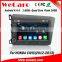 Wecaro android 4.4.4 car radio Wholesales 8" for honda civic multimedia bluetooth 2012 2013                        
                                                Quality Choice