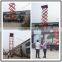 hydraulic four wheels mobile scissor aerial platform