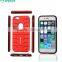 Shockproof 2 in 1 PC+TPU Combo Case for iPhone 6S cell phone case