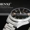 Vogue Watch Noctilucence Rhinestone Quartz Wristwatch Stainless Steel Band ,back for Men Luxury Watch Series 053AMR