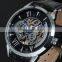 2016 Mens Luxury Men Skeleton Mechanical Hand Watch Brand Watches ZB004