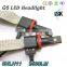 Hot Sell !!! g5 Led Headlight 12v Car H11 20w Headlight With White Color 6500k