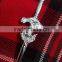 Scottish Thistle Design Kilt Pin In Chrome Finished Made Of Brass Material