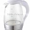 CE GS ROHS ETL APPRVED DELUXE 1.8L ELECTRIC GLASS TEA KETTLE