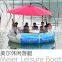 Multifunctional leisure party boat with electric engine