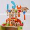 Kids Starter Wooden Tool Station Toy w/ Workbench, Hammer, Screwdriver