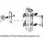 Proyu 60KG/130lbs DC12V gym magnetic locker lock PY-EL5-1