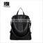 alibaba 2016 high quality fashion black leather bags backpack for girls girls leather bag