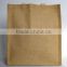 Jute shopping bag tote bag with cotton handle