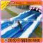 Shark design 2 people inflatable bungee run game