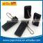 Black Outdoor emergency survival Magnesium flint fire starter with Metal Chain