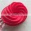 big swirl shape silicone butter cake mould kitchen baking tools