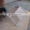 5mm Hollow PC Door awning/D80xW100cm/ Polycarbonate door canopy/PC window awning/plastic door awning/front door canopy