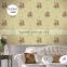stockists deep embossed pvc coated wallpaper, vanilla yellow classic damask wallcovering for damsel , waterproofing wall decal