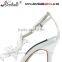 Custom made high heel women wedding sandals shoes for women 2016