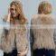 Luxury Womens Fox Faux Fur Vest Coat Sleeveless Short Waistcoat                        
                                                Quality Choice