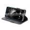 OEM Magnetic Flip Genuine Leather Mobile Phone Case for HTC M8 with Stand Function Case