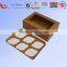 Best price customized paper cake box with handle