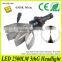 Led head light motorcycle led headlamp with ballast car led headlight
