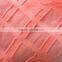 100% poly Rose jacquard checked chiffon
