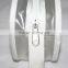 Brand new PVC transparent cosmetic bag with handle china factory