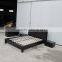 Modern bedroom design bed with storage head