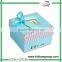 Fashion design custom small paper gift box with lid