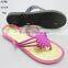 PCU China knots shoelace women's clip-toe slippers