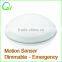 emergency dimmable led ceiling light with motion sensor for home lighting
