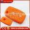 VW 3 buttons silicone skin custom for car key Factory in orange