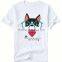 wholesale men's t shirt lovely mouse t shirt oem pattern korean men t-shirt cheap price custom t shirt