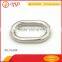 Decorative oval shaped handbag O ring for handbag accessories